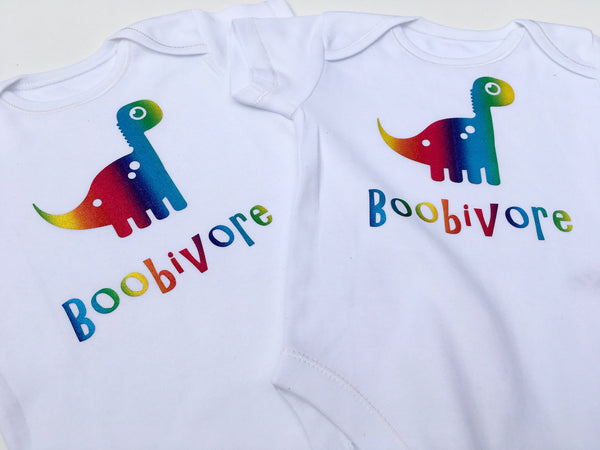 Boobivore Rainbow Baby Outfit