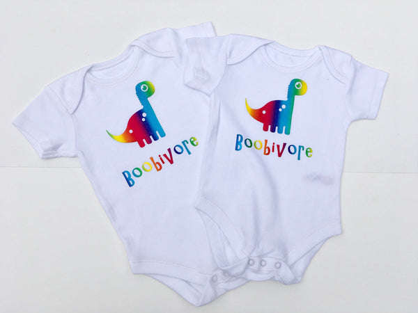 Boobivore Rainbow Baby Outfit