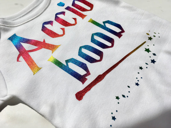 Accio Boob in Rainbow Vest