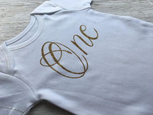 1st Birthday Cake Smash Vest -
