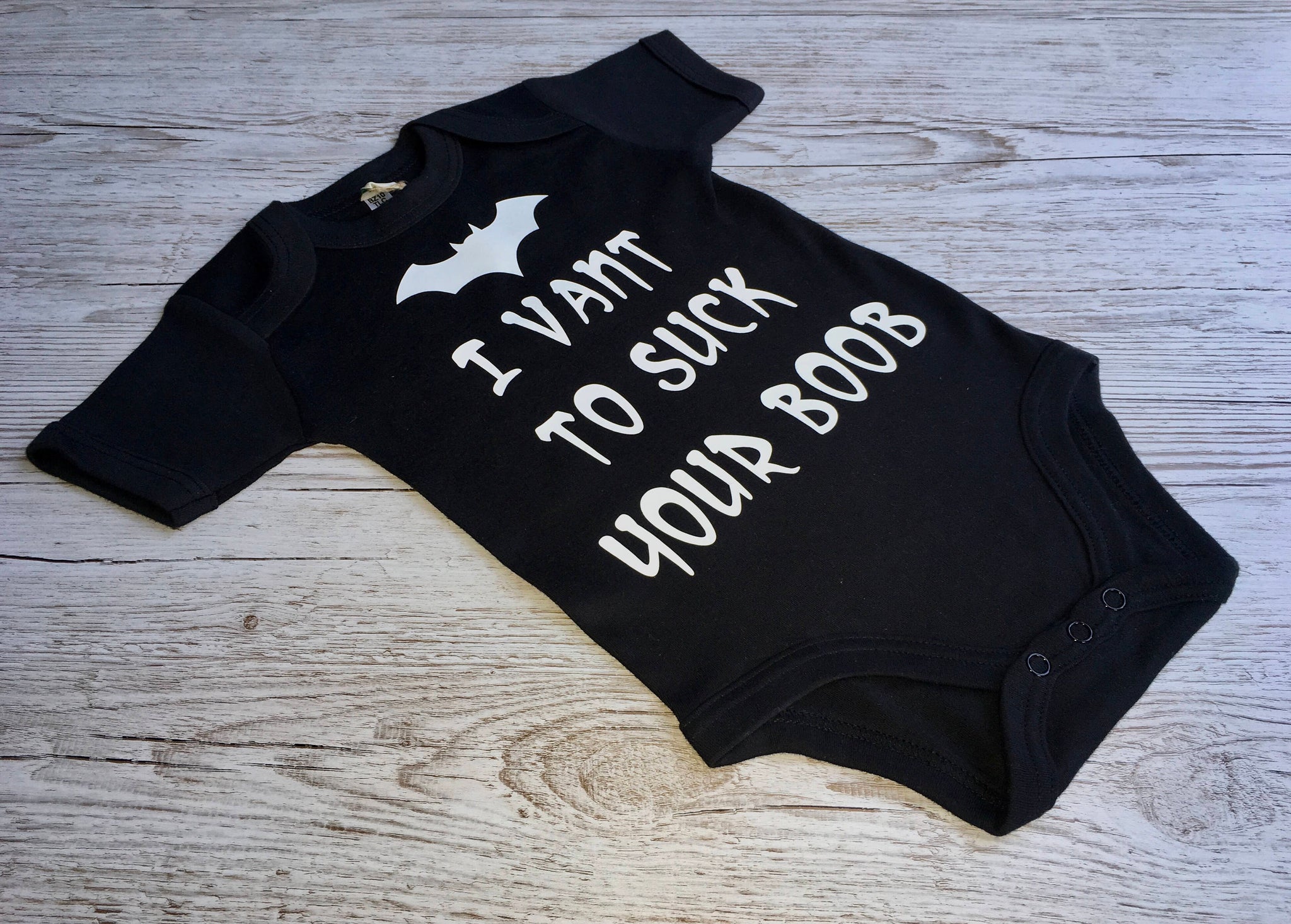 I Vant to Suck Your Boob Vest - Halloween Outfit