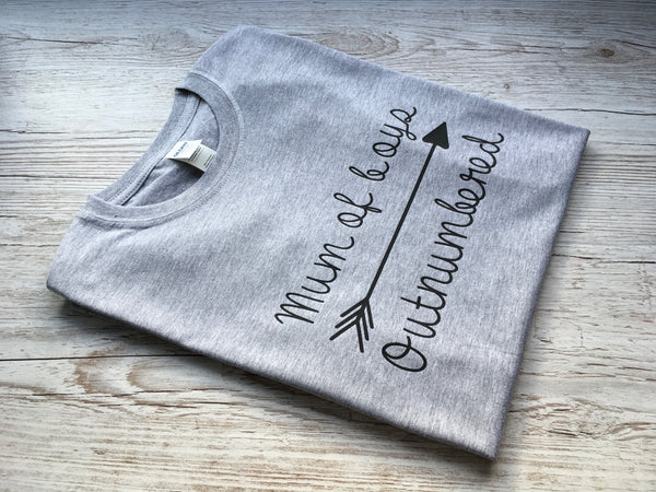 Mum of boys tee