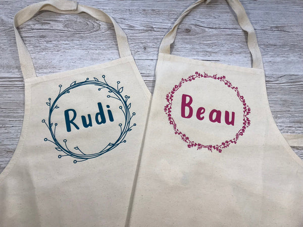Childrens Personalised Apron
