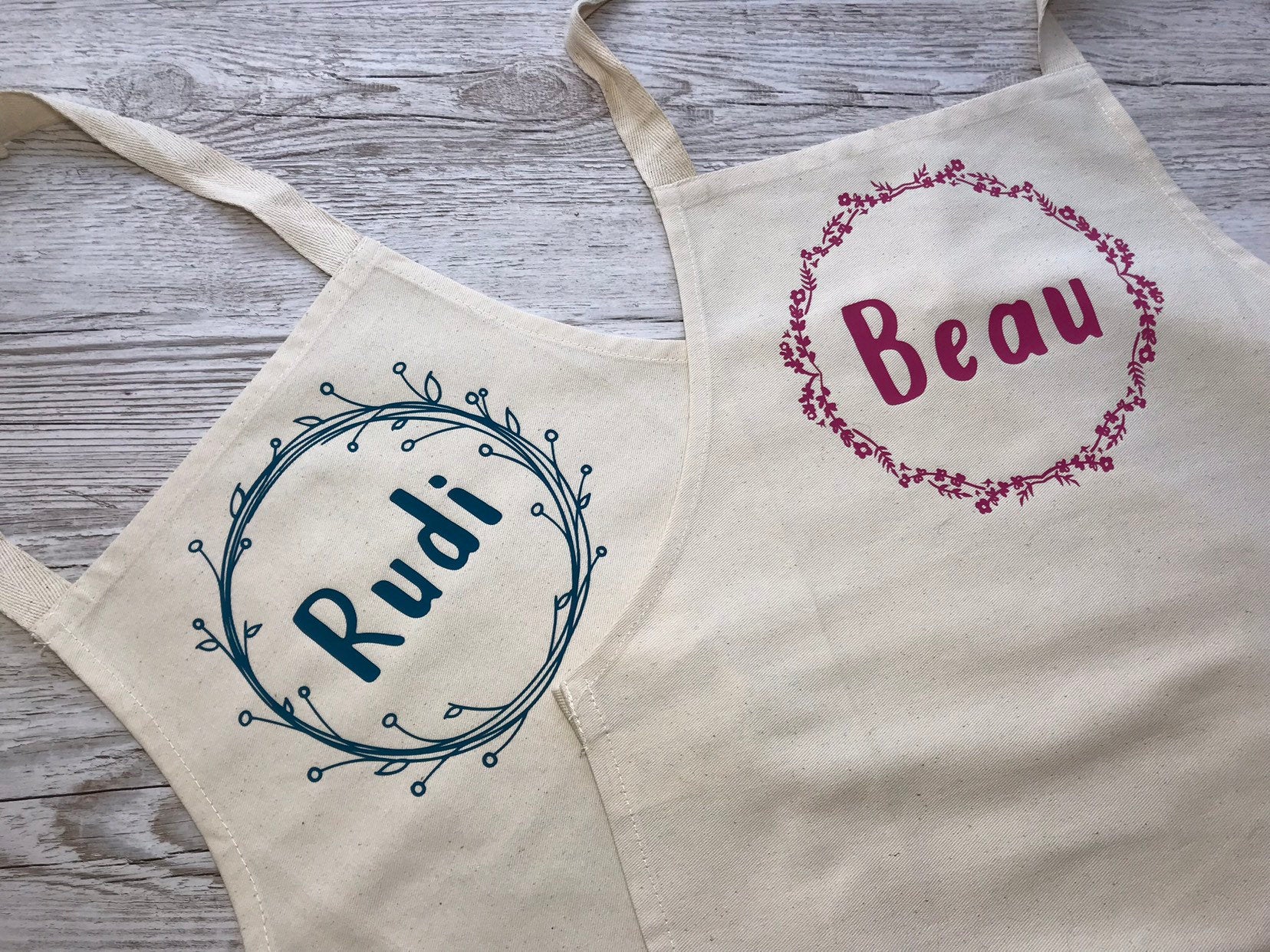 Childrens Personalised Apron